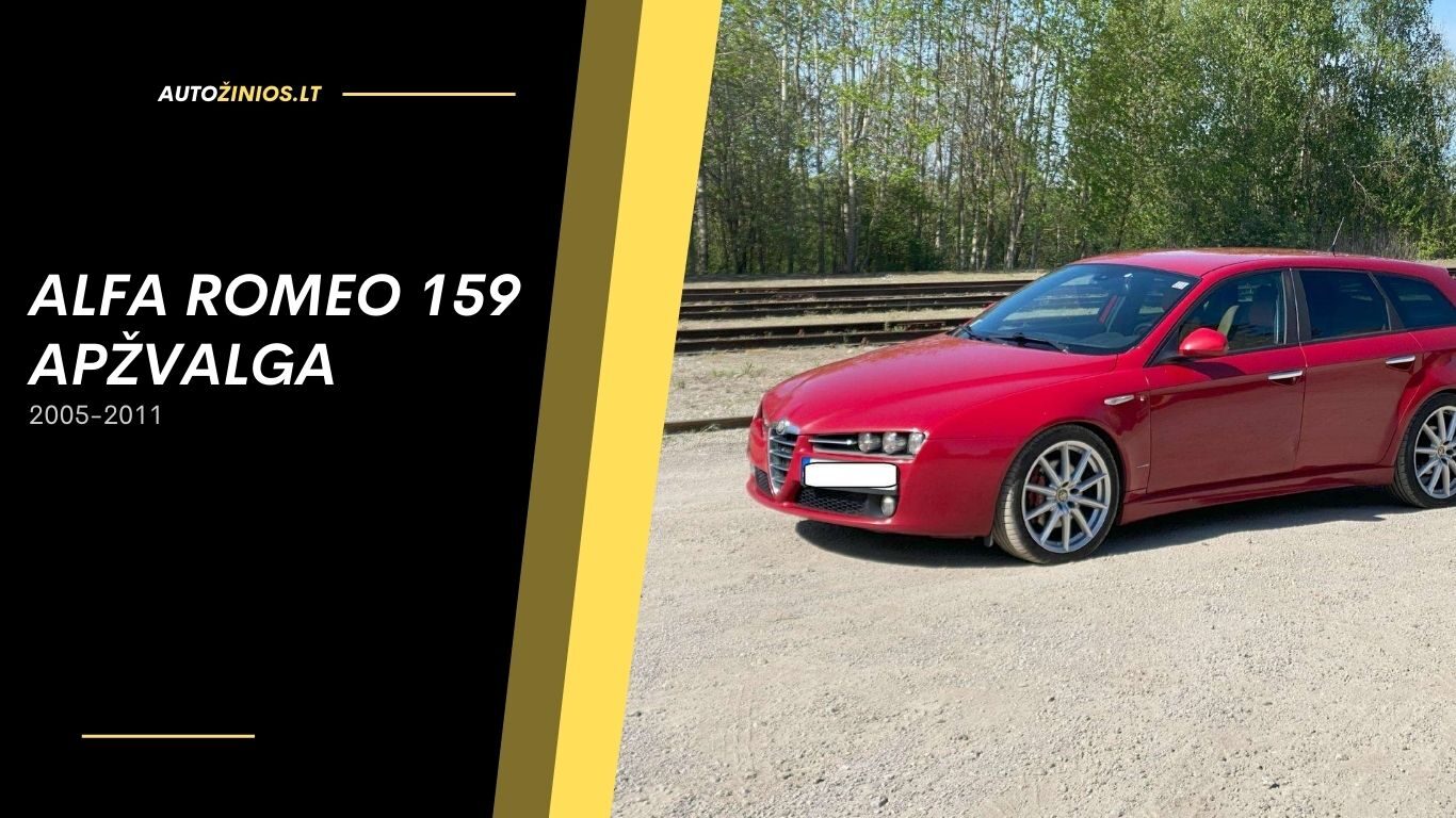 alfa romeo 159 apžvalga