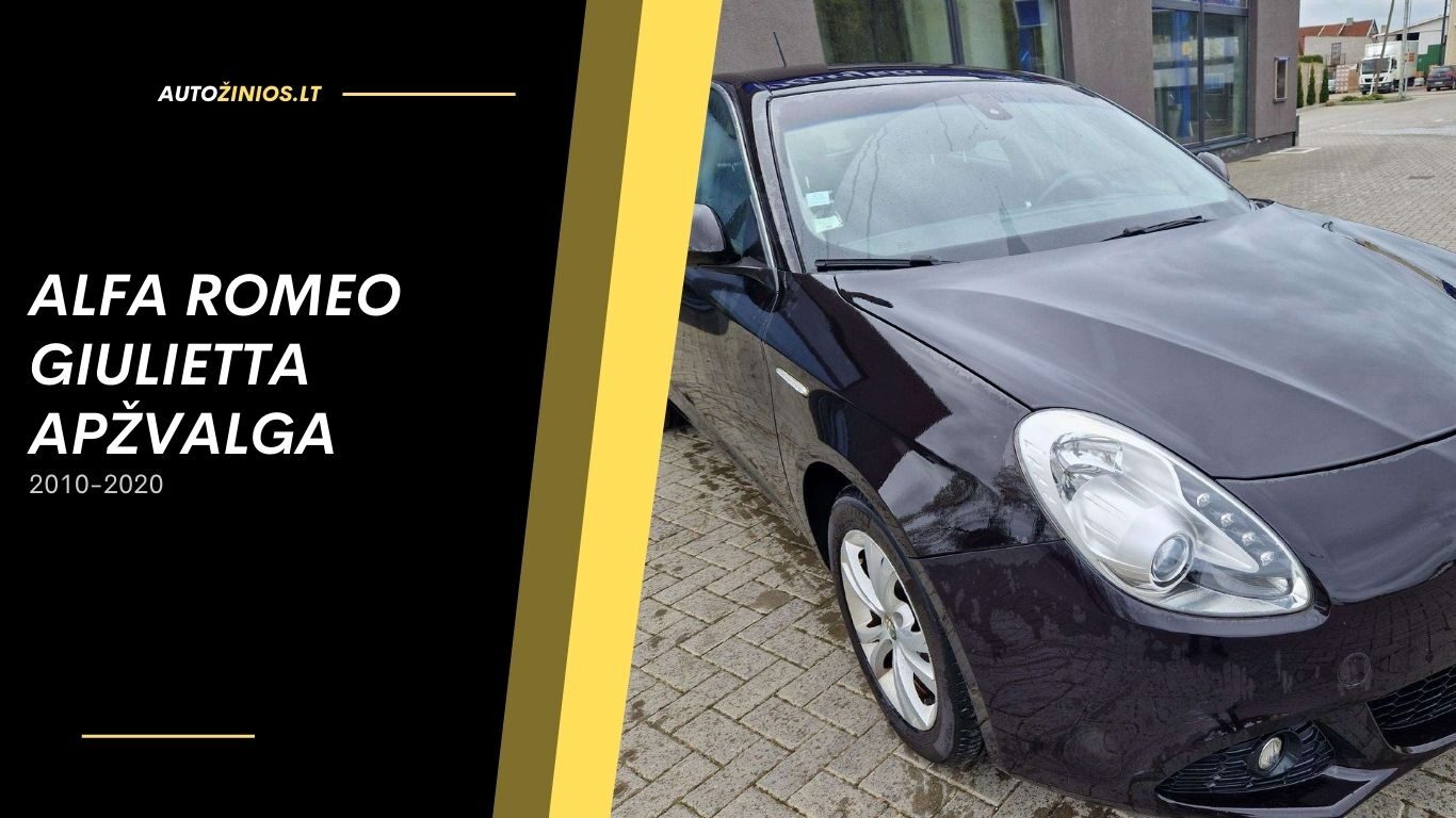 alfa romeo giulietta apžvalga