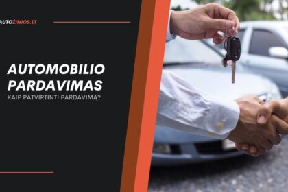 automobilio pardavimas