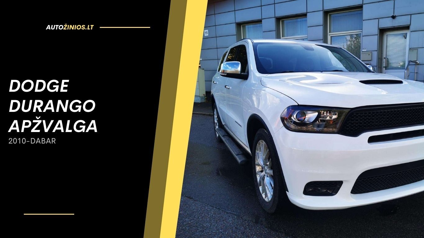 dodge durango apžvalga