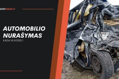 automobilio nurašymas