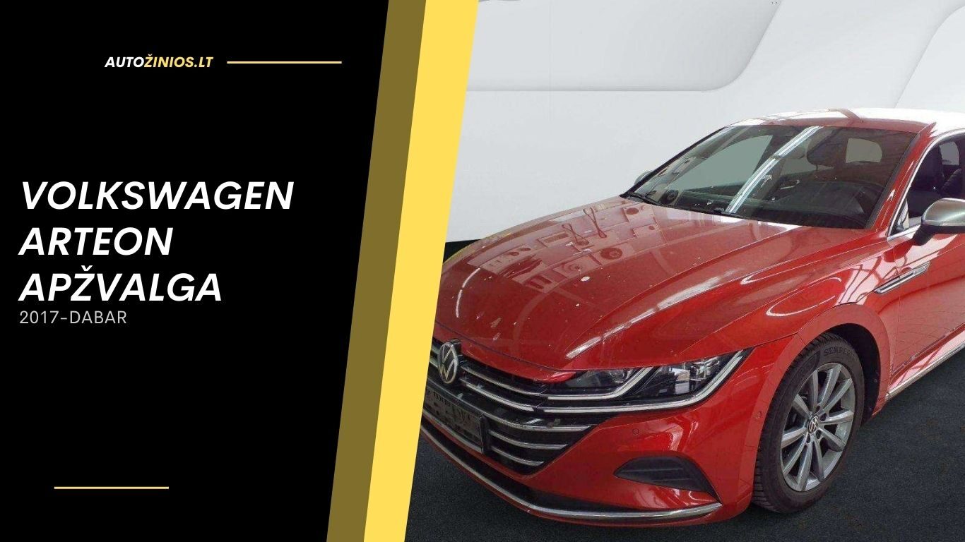 volkswagen arteon apžvalga