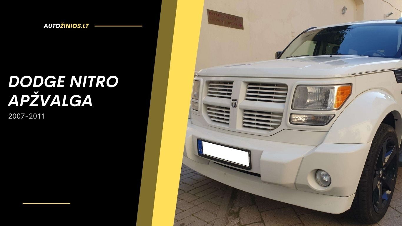 dodge nitro apžvalga