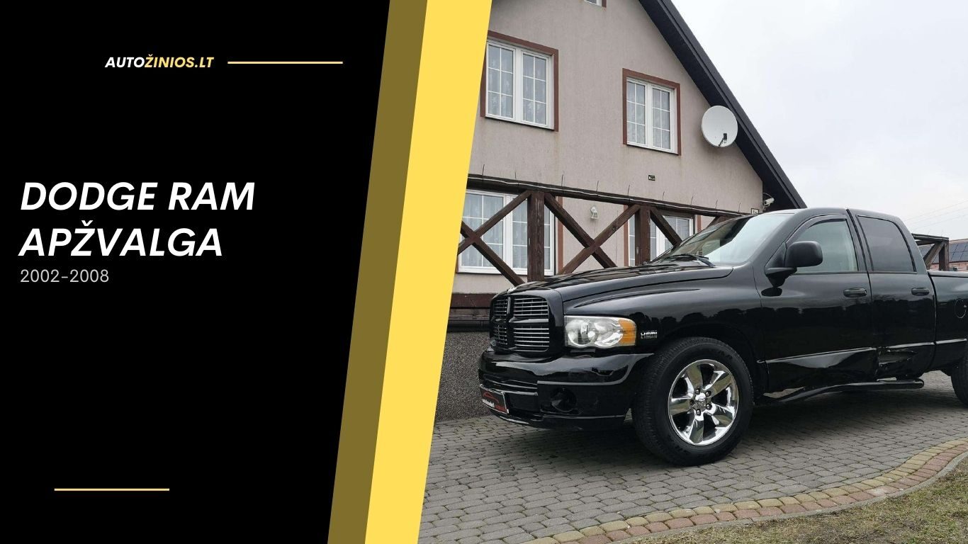 dodge ram apžvalga