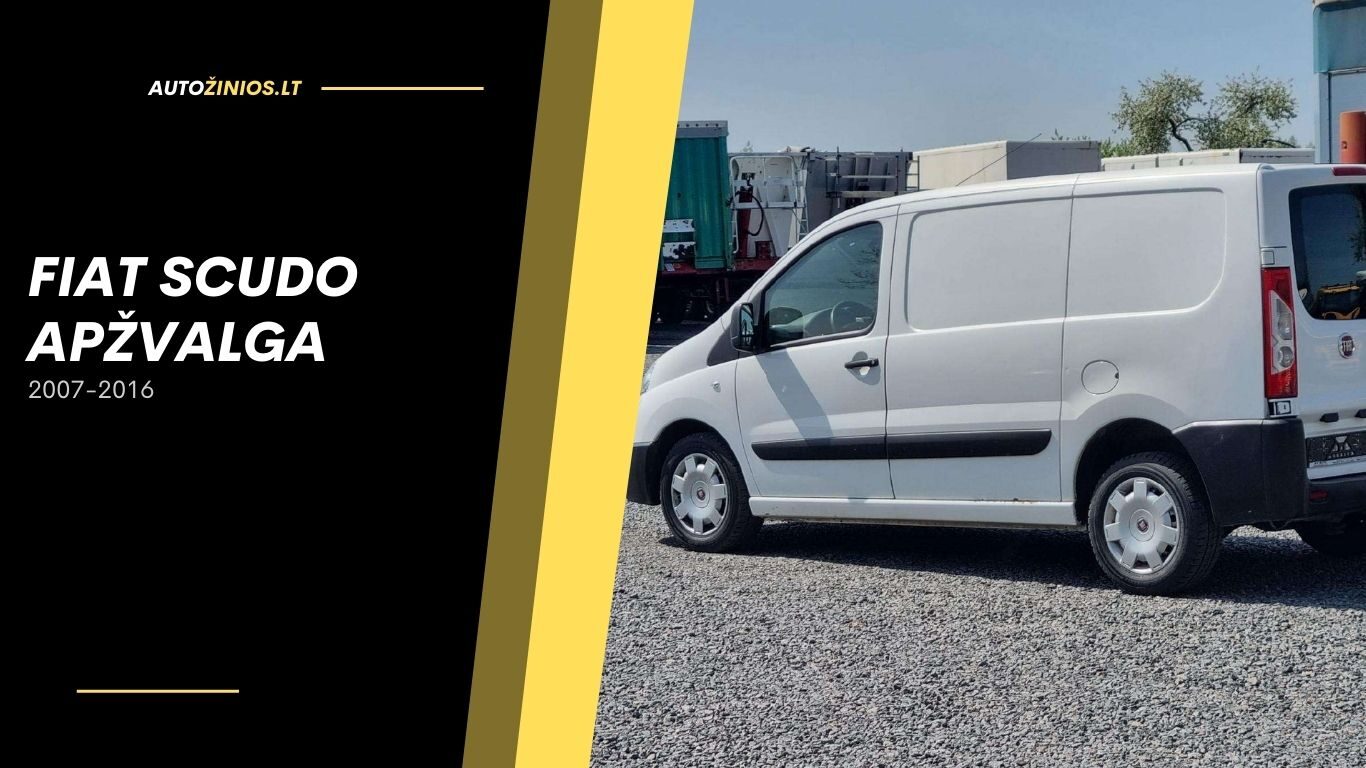 fiat scudo apžvalga