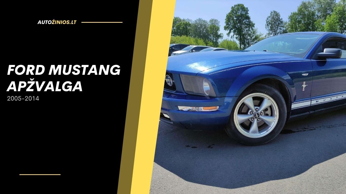 ford mustang apžvalga