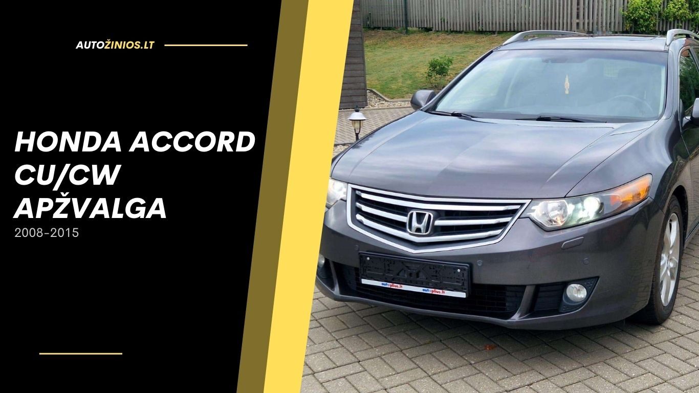 honda accord cucw apžvalga