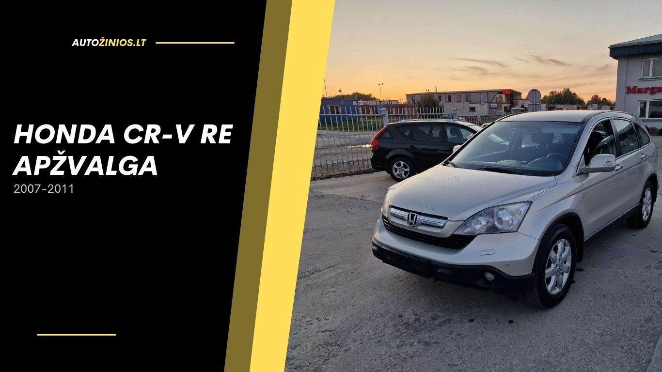 honda cr-v re apžvalga