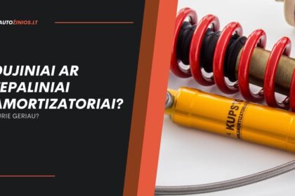 DUJINIAI AR TEPALINIAI AMORTIZATORIAI