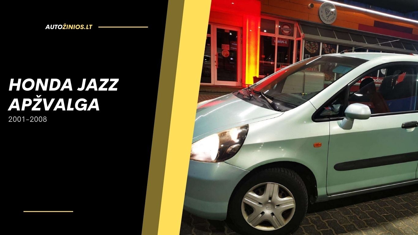 Honda Jazz apŽvalga