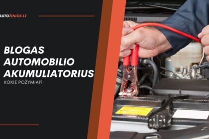 blogas automobilio akumuliatorius