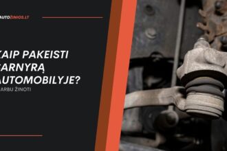 Kaip Pakeisti Šarnyrą Automobilyje?