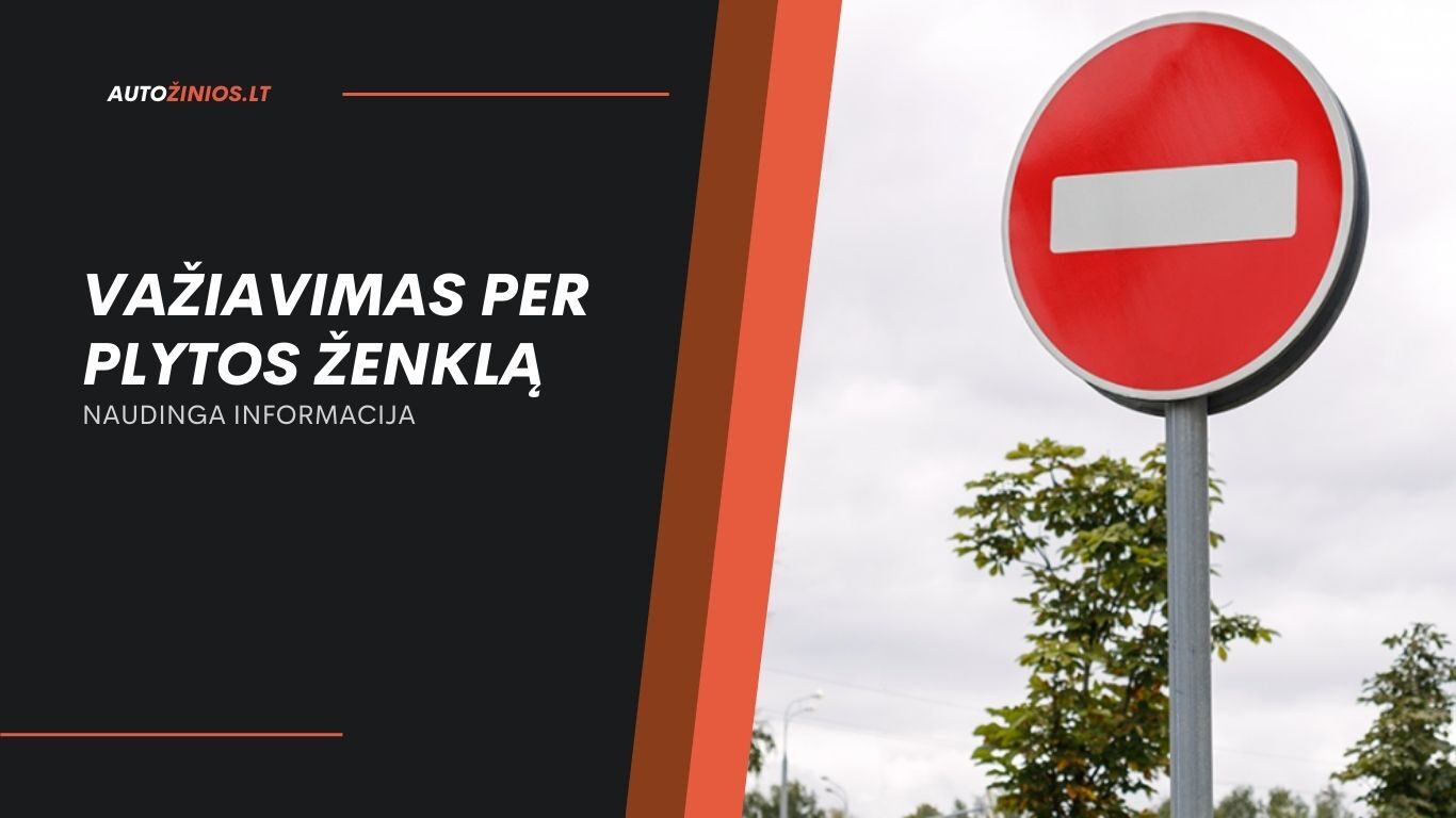 Važiavimas per Plytos Ženklą