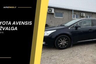 toyota avensis apžvalga