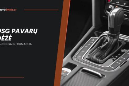 DSG pavarų dėžė