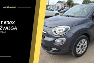 Fiat 500x Apžvalga