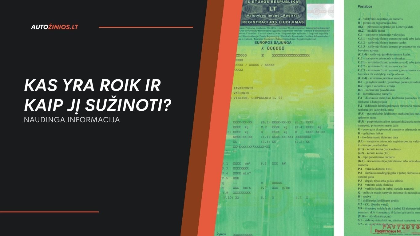 Kas yra ROIK ir kaip jį sužinoti