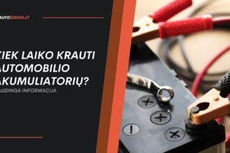 Kiek Laiko Krauti Automobilio Akumuliatorių