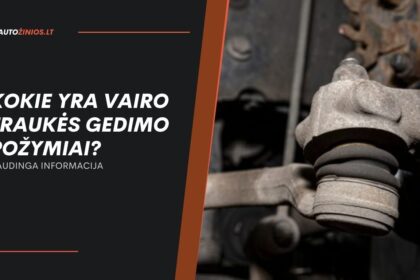 Kokie yra vairo traukės gedimo požymiai