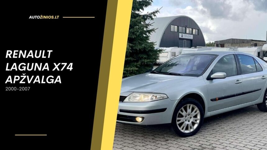 Renault laguna x74 Apžvalga