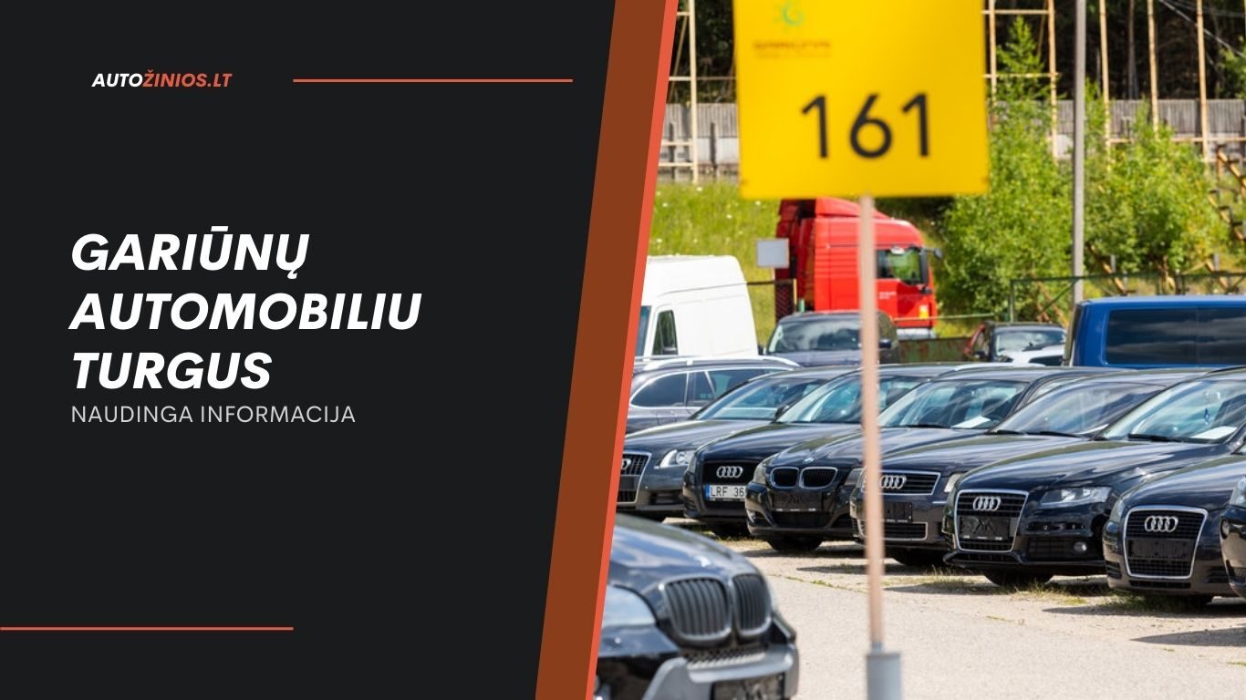 gariūnų automobiliu turgUS