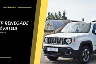 jeep renegade apžvalga