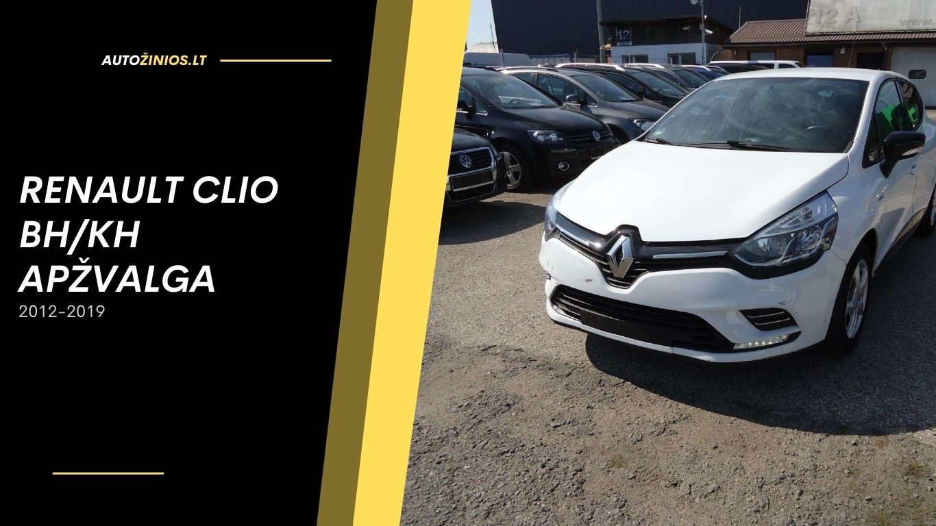 renault clio bhkh apžvalga