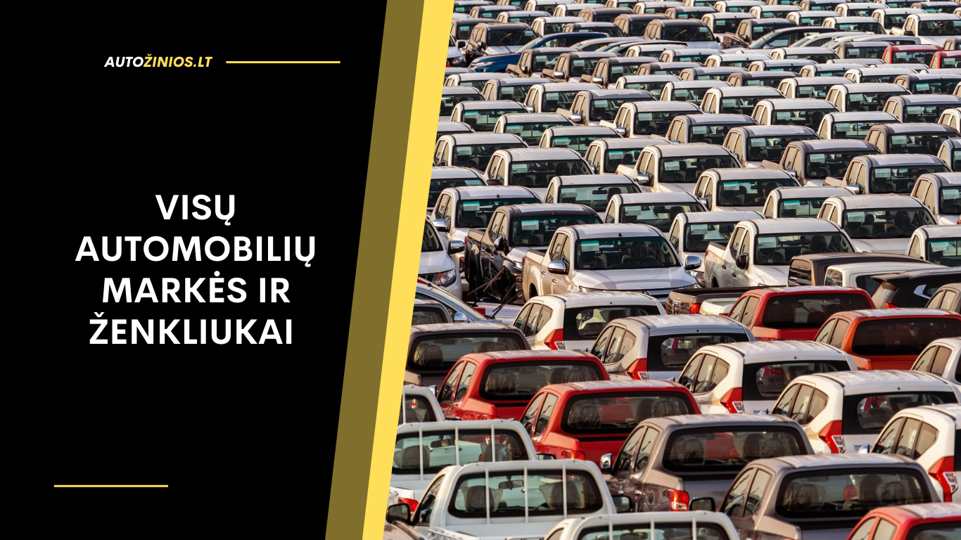 Visų automobilių markės ir ženkliukai