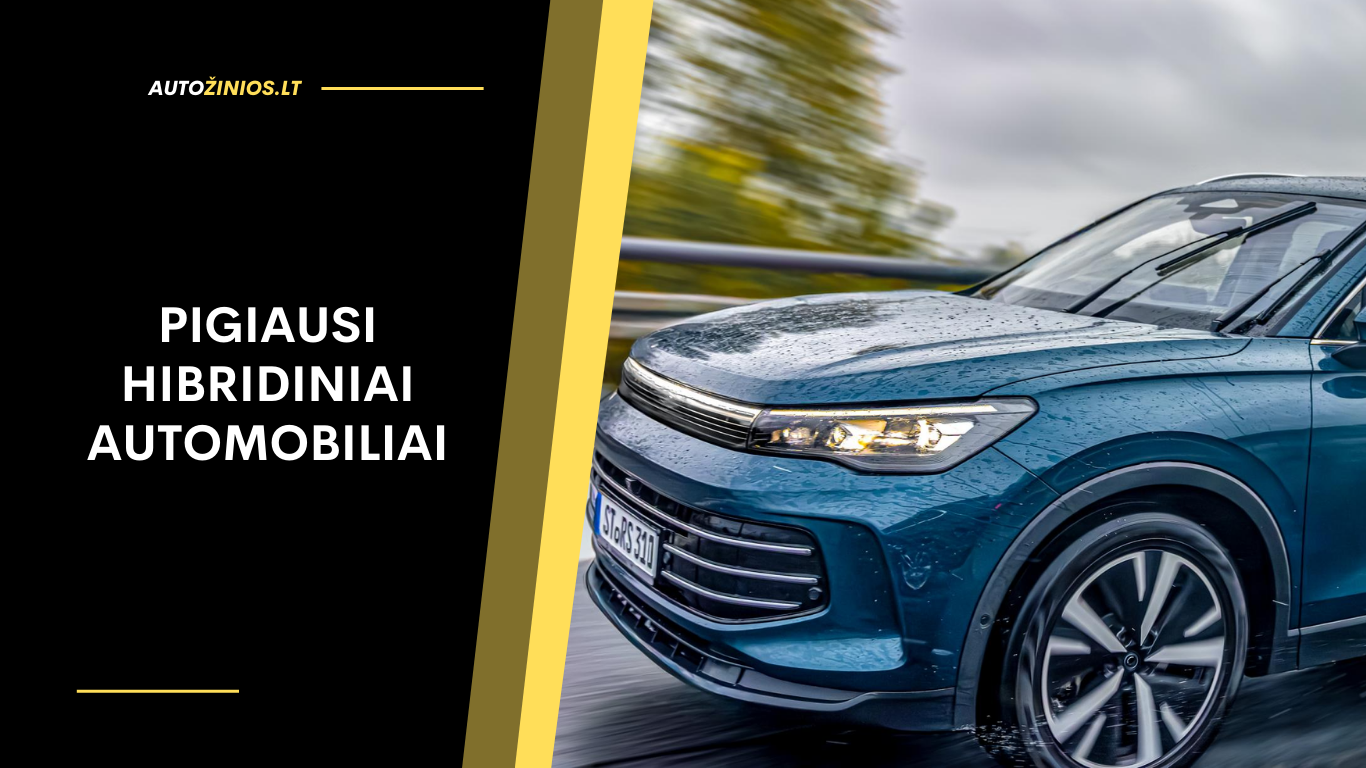 pigiausi hibridiniai automobiliai