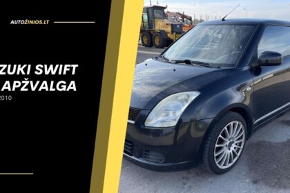 suzuki swift rs apžvalga