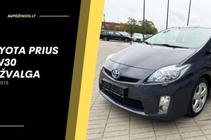 toyota prius xw30 apžvalga