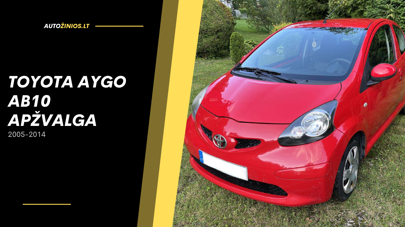 toyota aygo ab10 apžvalga