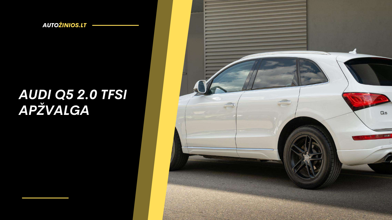 Audi Q5 2.0 TFSI apžvalga