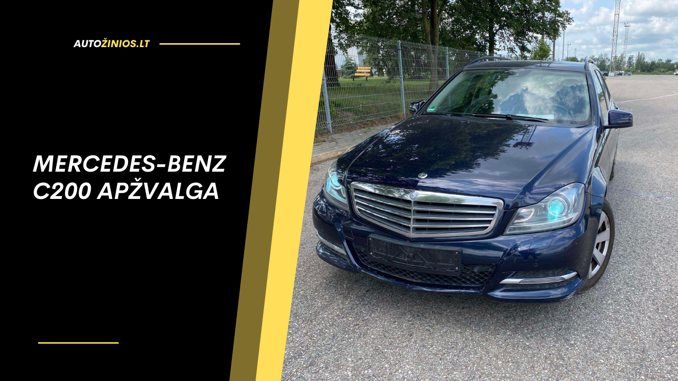 Mercedes-Benz c200 apžvalga