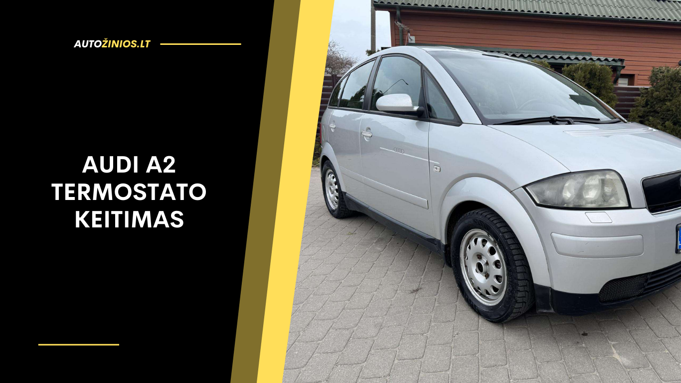 Audi A2 Termostato Keitimas