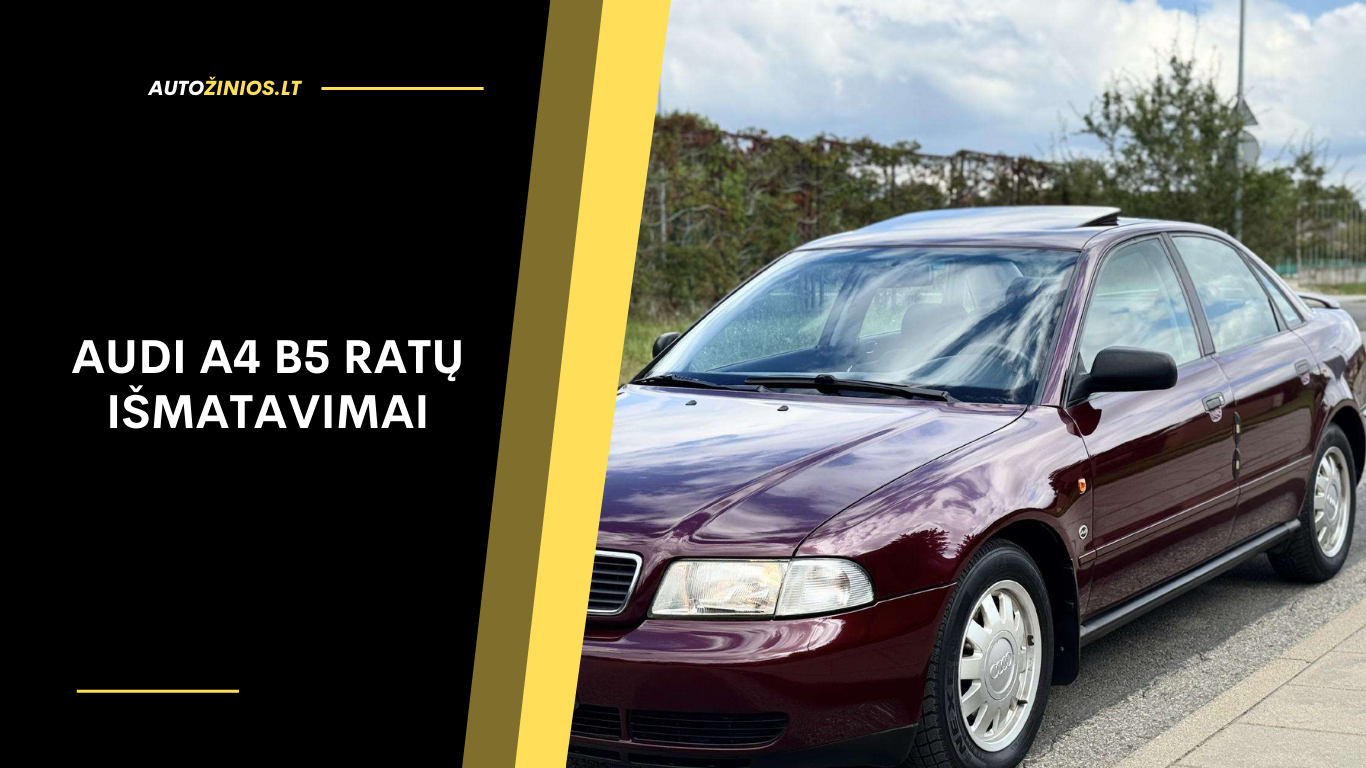 Audi A4 B5 Ratų Išmatavimai