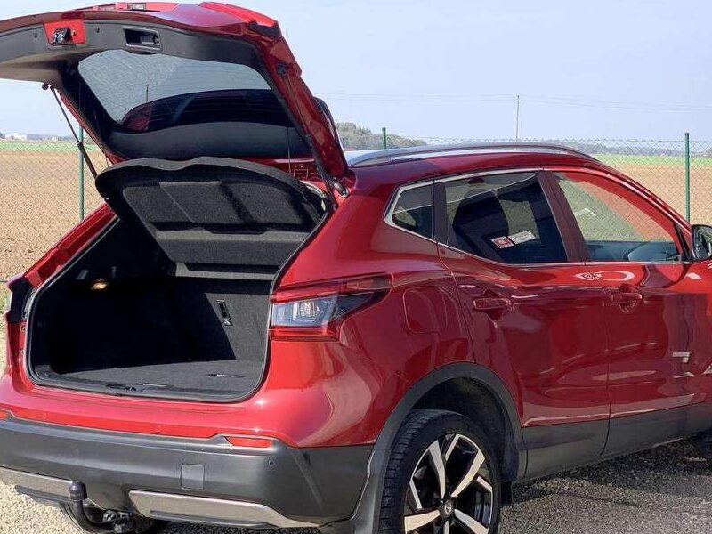 Nissan Qashqai bagažinė