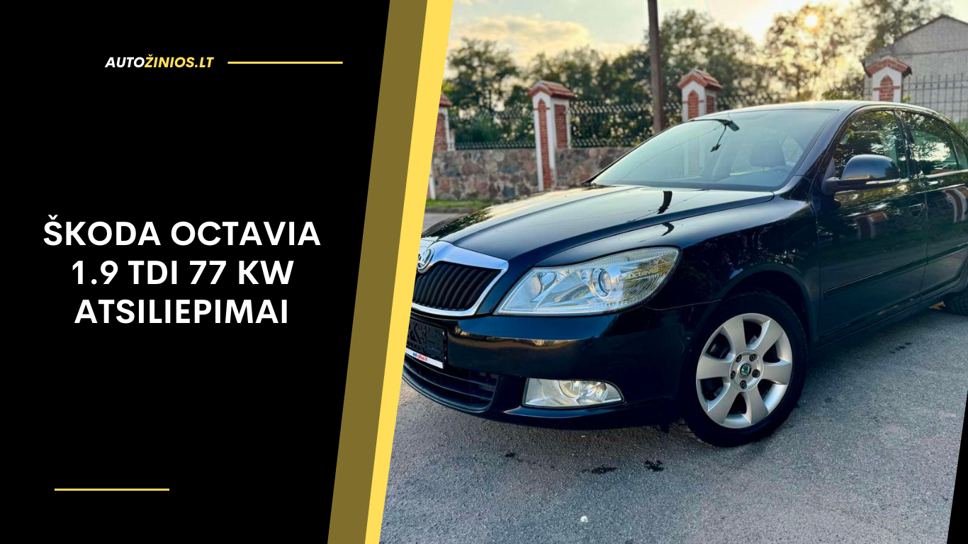 Škoda Octavia 1.9 TDI 77 kW atsiliepimai: apžvalga, ligos, kuro sąnaudos
