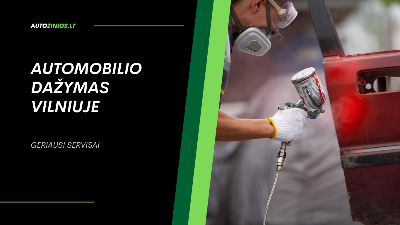 Automobilio dažymas Vilniuje