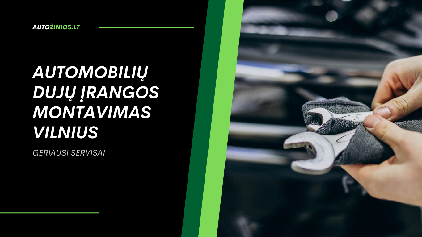 Automobilių dujų įrangos montavimas Vilnius