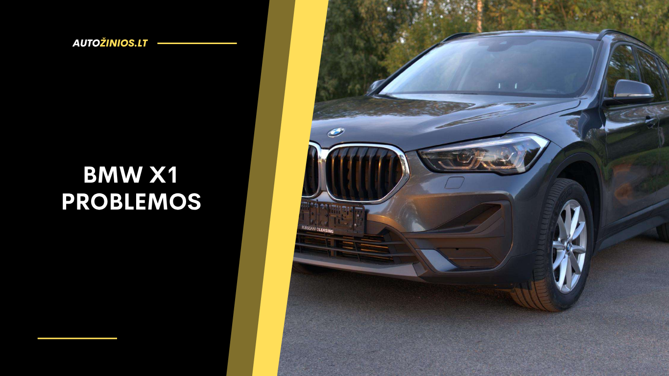 BMW X1 problemos