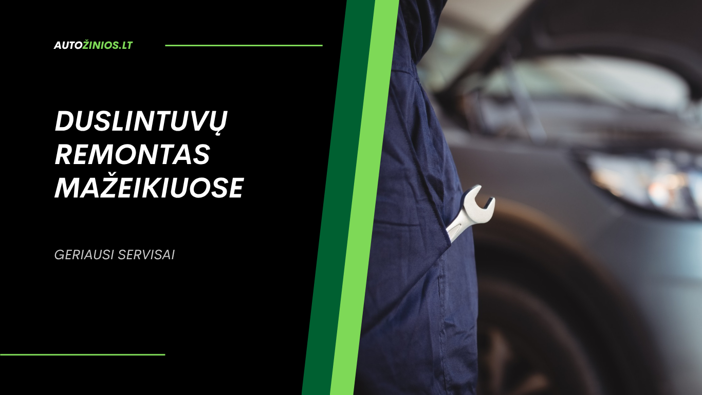Duslintuvų remontas Mažeikiuose