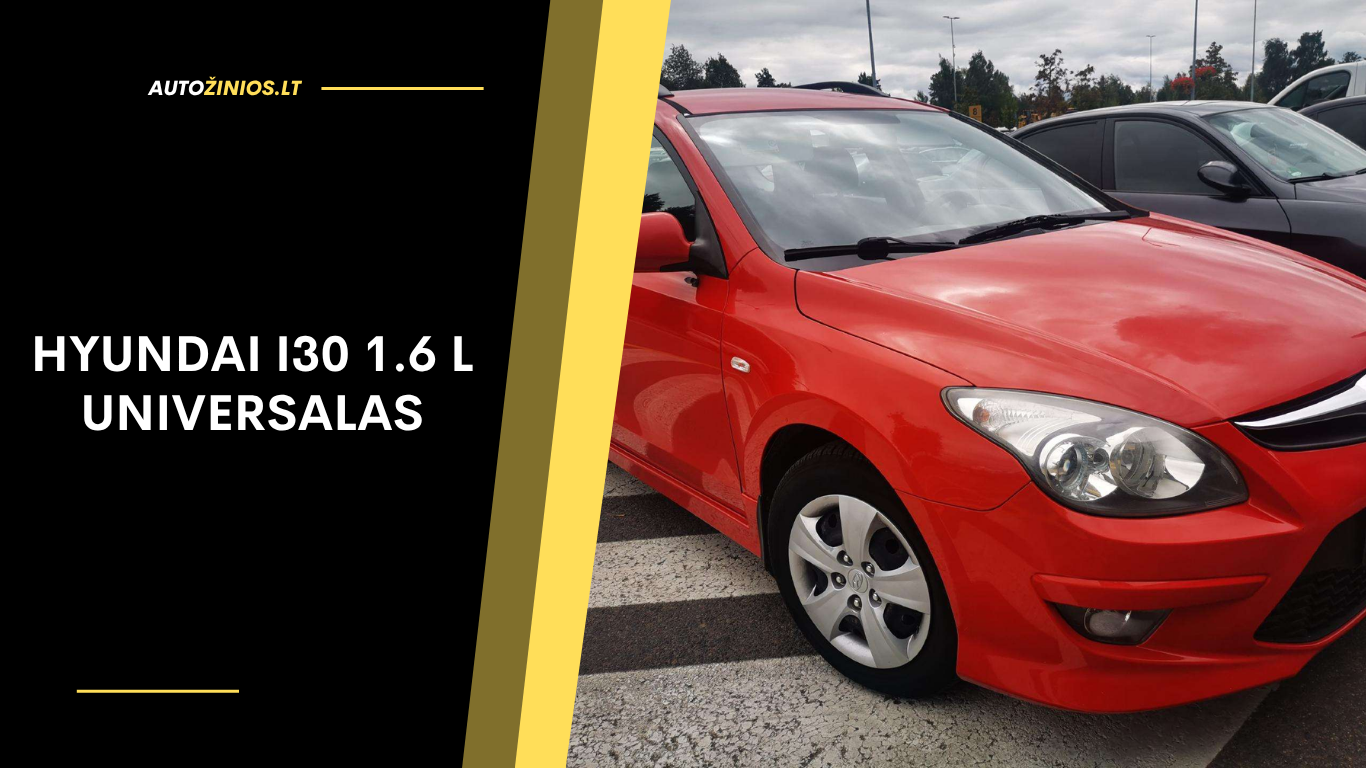 Hyundai i30 1.6 l universalas