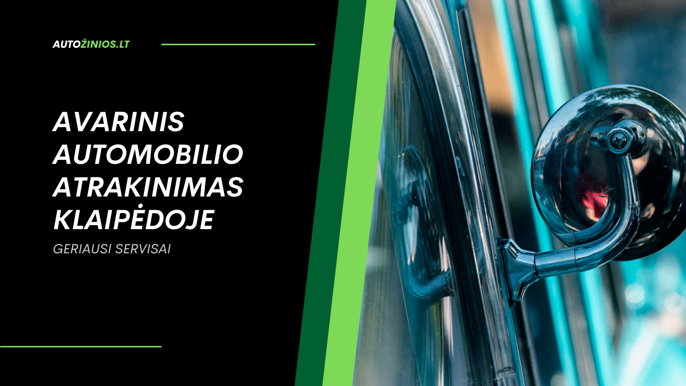 Avarinis automobilio atrakinimas Klaipėdoje: greita pagalba prie jūros