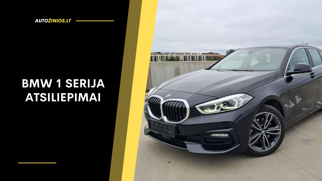 BMW 1 serija atsiliepimai: patikimumas, varikliai ir eksploatacija