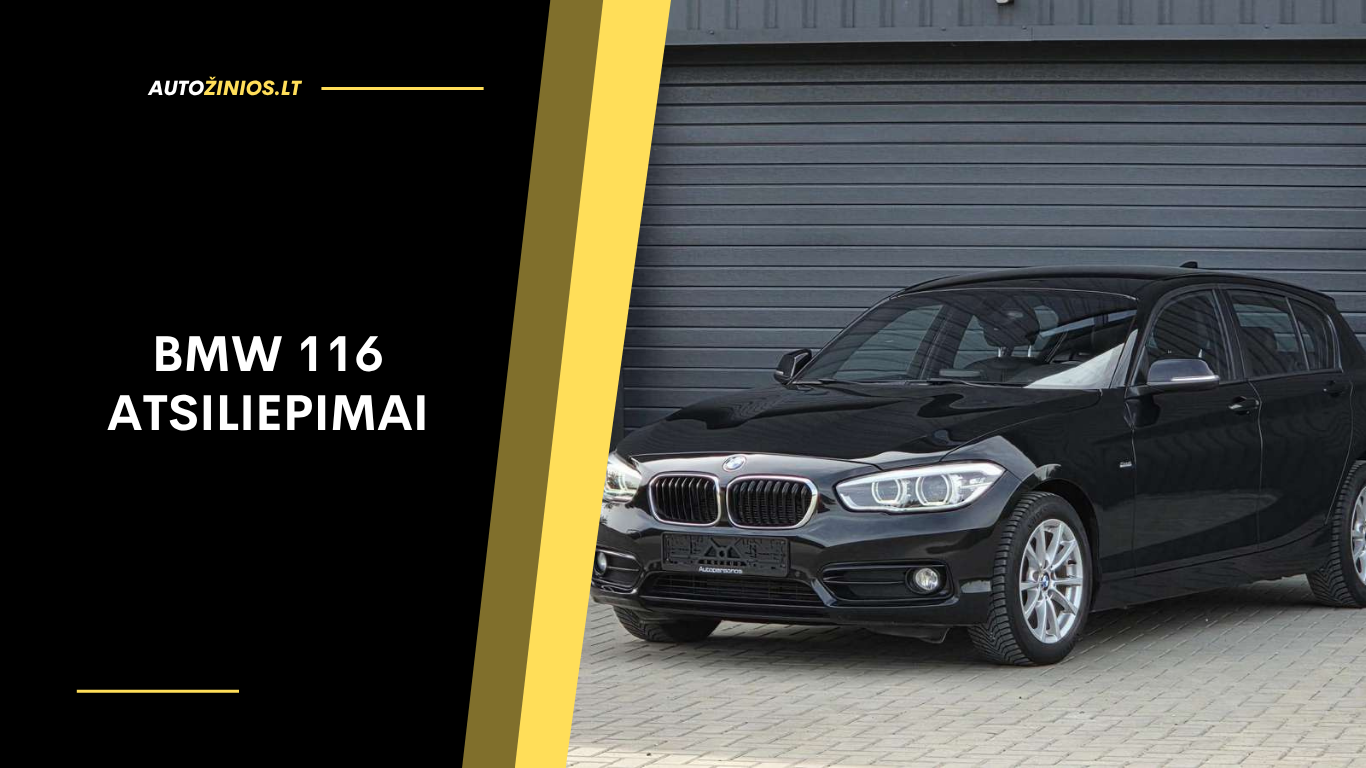 BMW 116 atsiliepimai: ligos, kuro sąnaudos