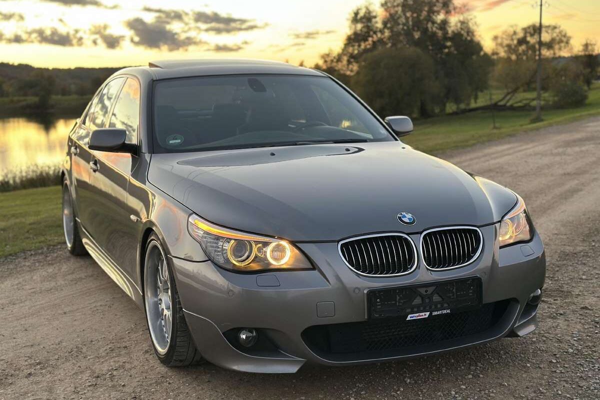 Trumpa BMW E60 apžvalga (versijos ir varikliai)