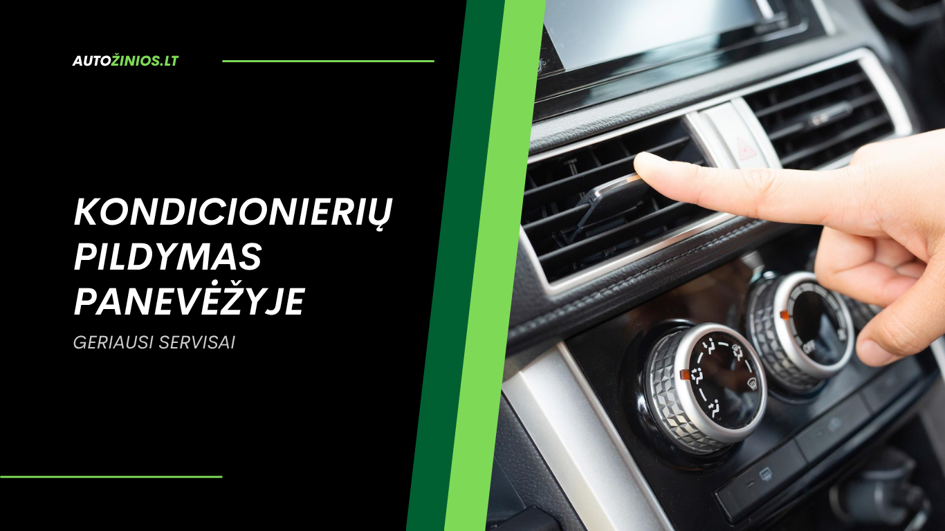 Kondicionierių pildymas Panevėžyje: kur kreiptis, kai automobilis nebevėsina?