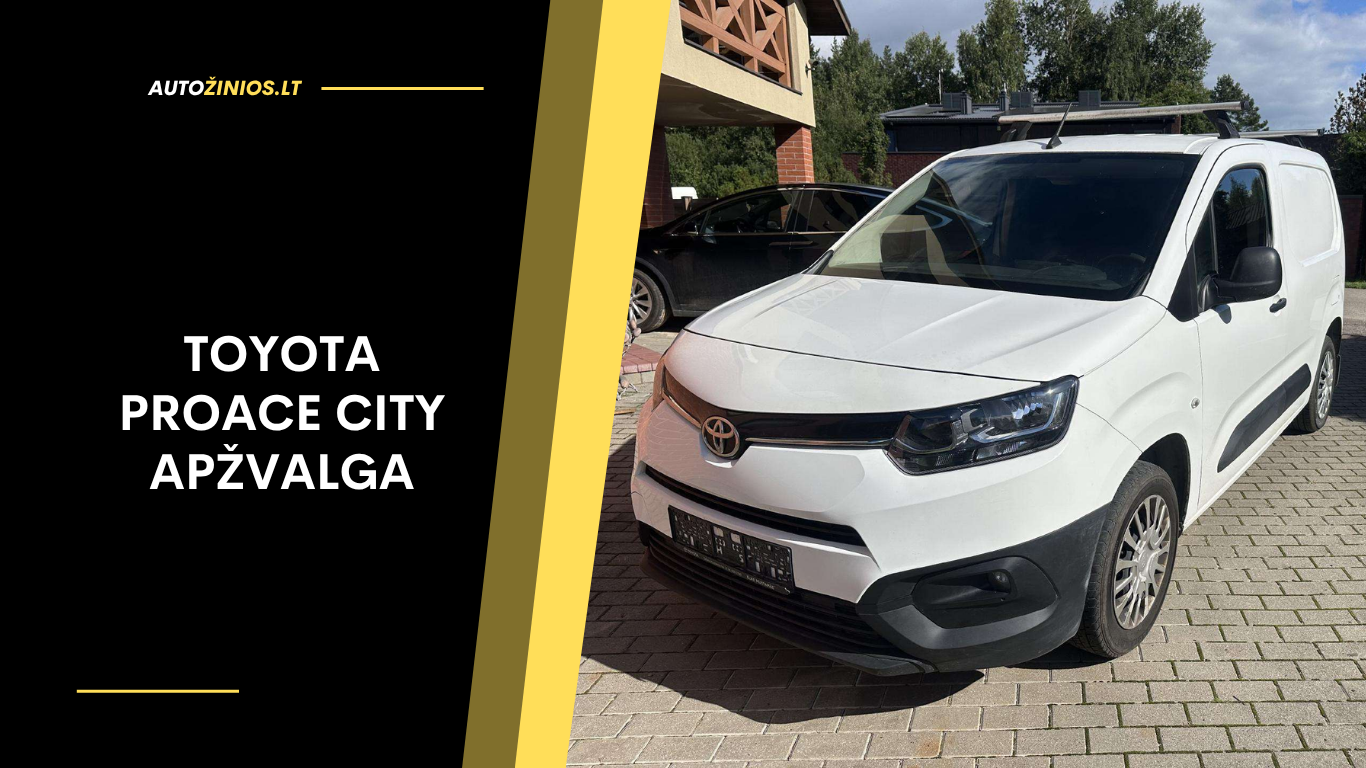 Toyota Proace City Apžvalga