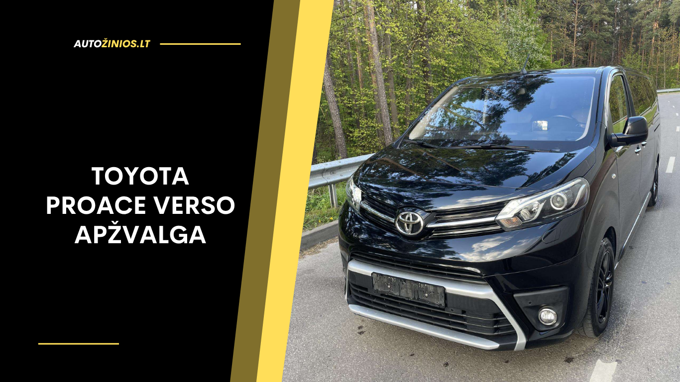 Toyota Proace Verso Apžvalga